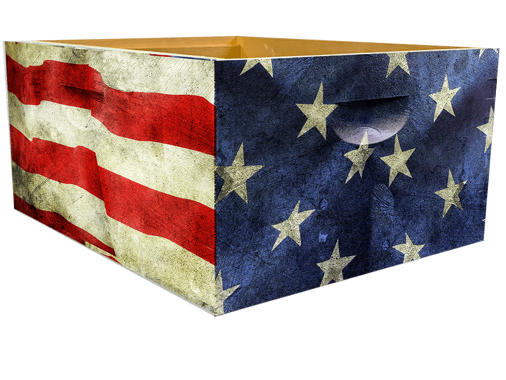 Distressed American Flag Combo