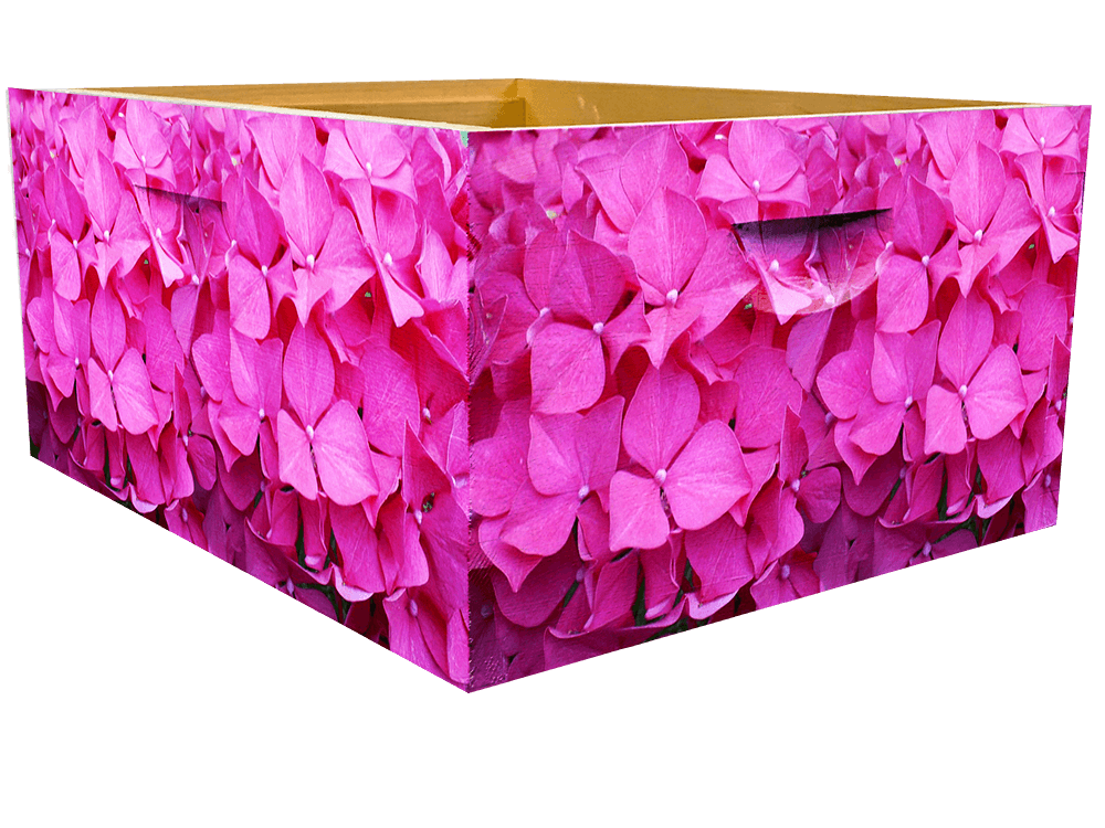 Pink Hydrangeas Theme - Bottom Deep Wrap