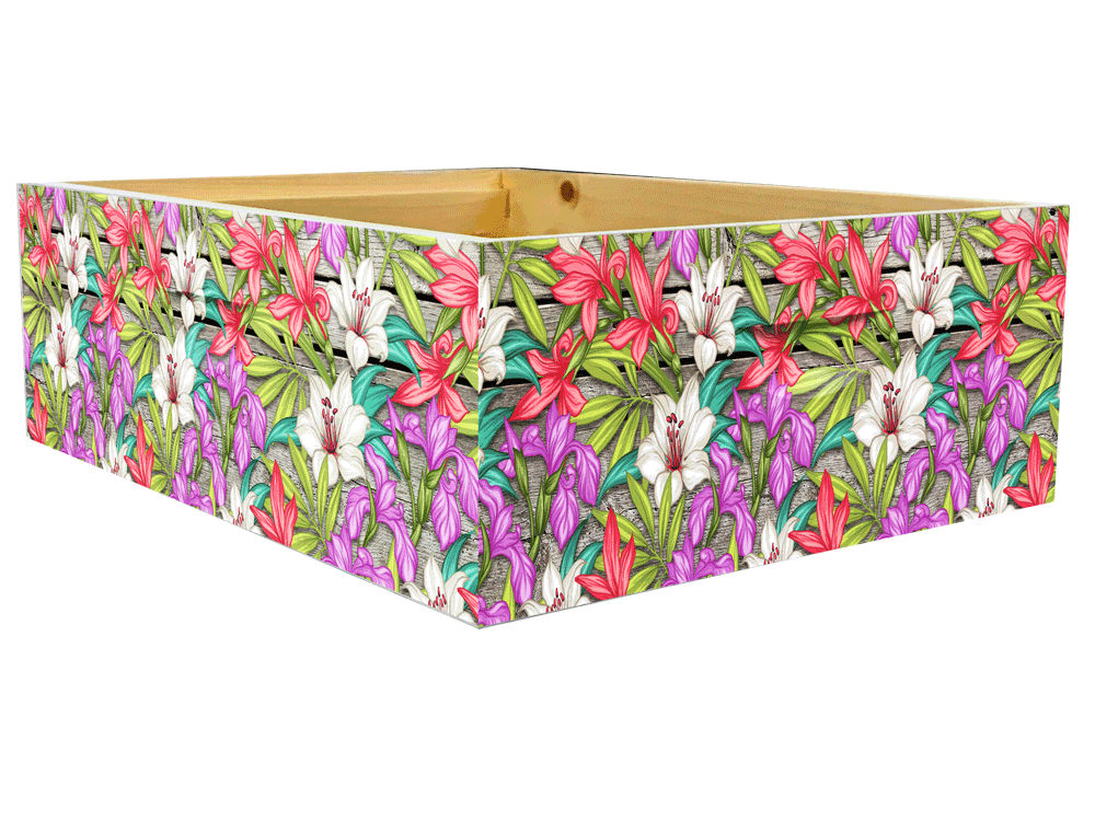 Flowers Theme- Medium Super Wrap
