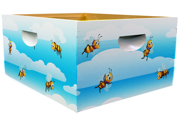 Bee Happy Theme 2 - Bottom Deep Wrap