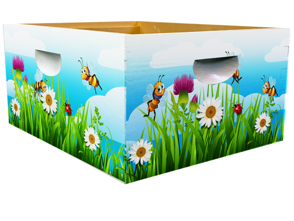 Bee Happy Theme - Grass Bottom Deep Wrap