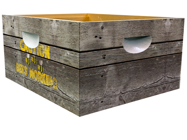 Caution Bees Working Theme - Bottom Deep Wrap