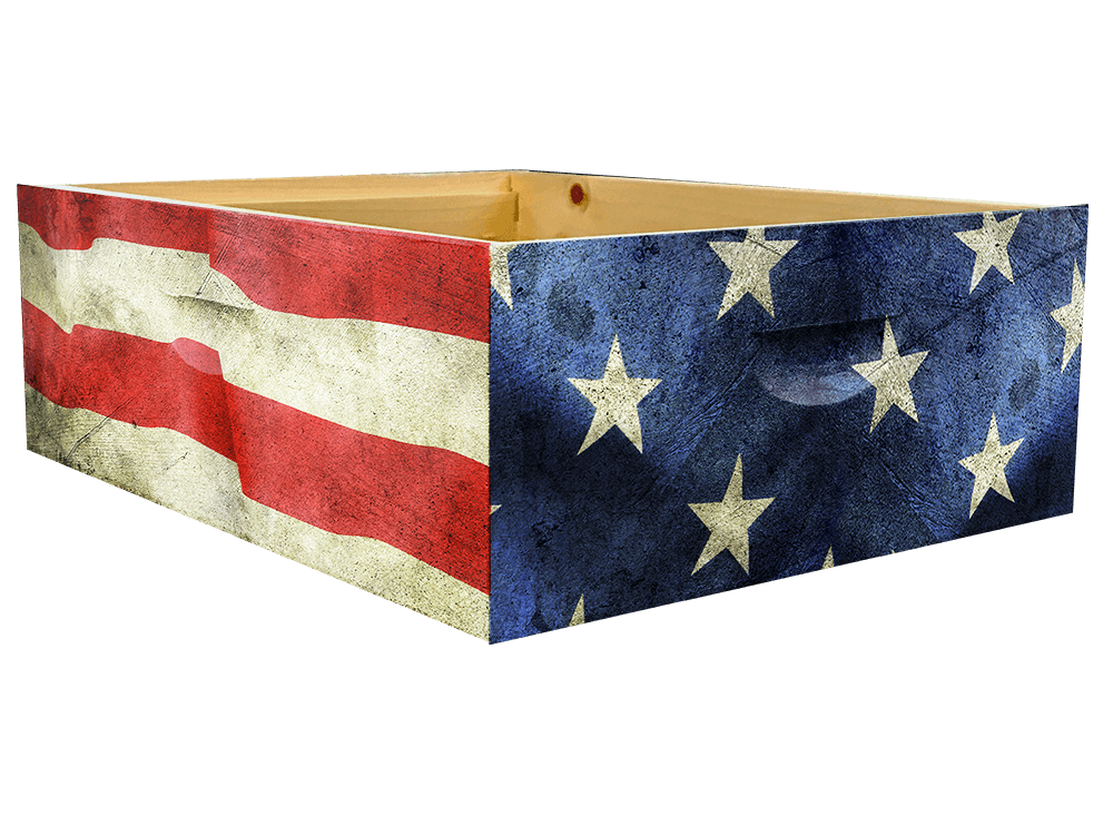 Distressed American Flag Combo
