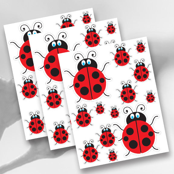 Lady Bug Bee Hive Decal Kit