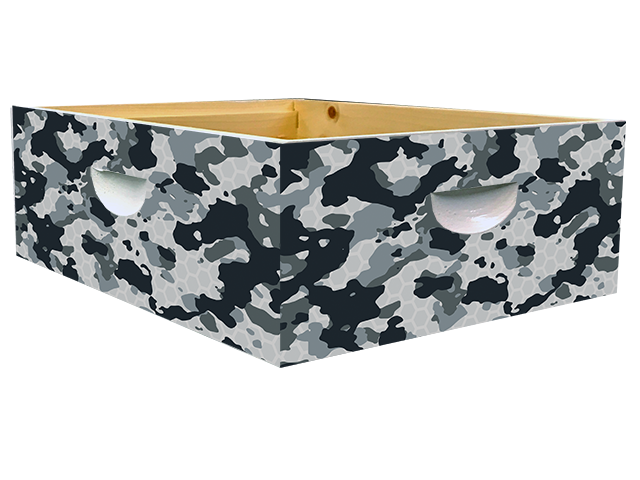 Gray Camo Theme - Medium Super Wrap