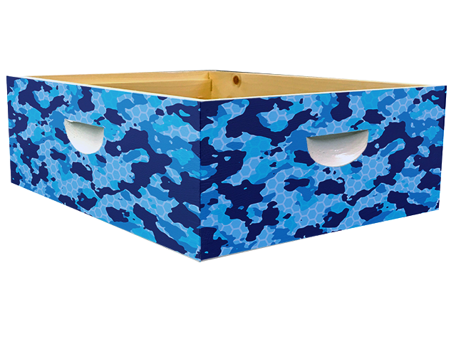 Blue Camo Theme - Medium Super Wrap