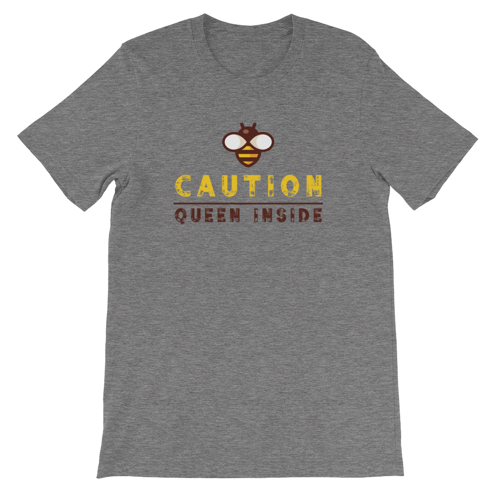 Caution Queen Inside Short-Sleeve Tee