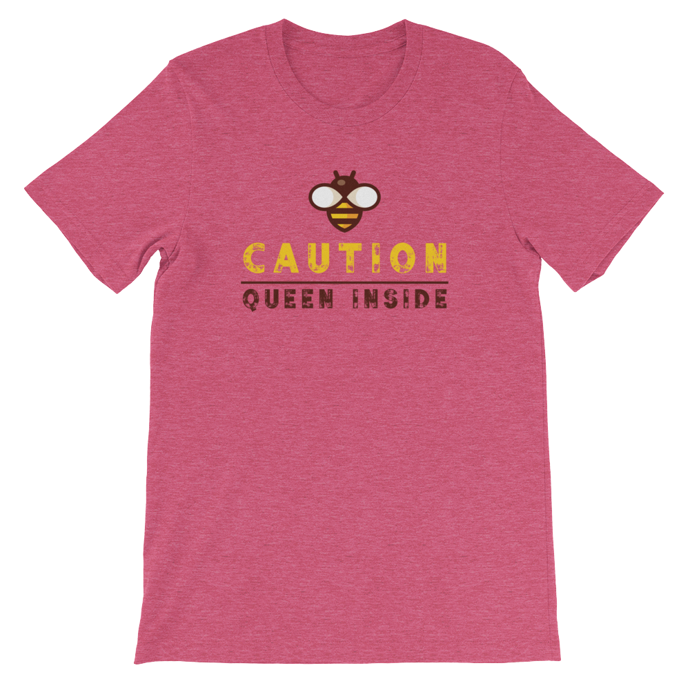 Caution Queen Inside Short-Sleeve Tee