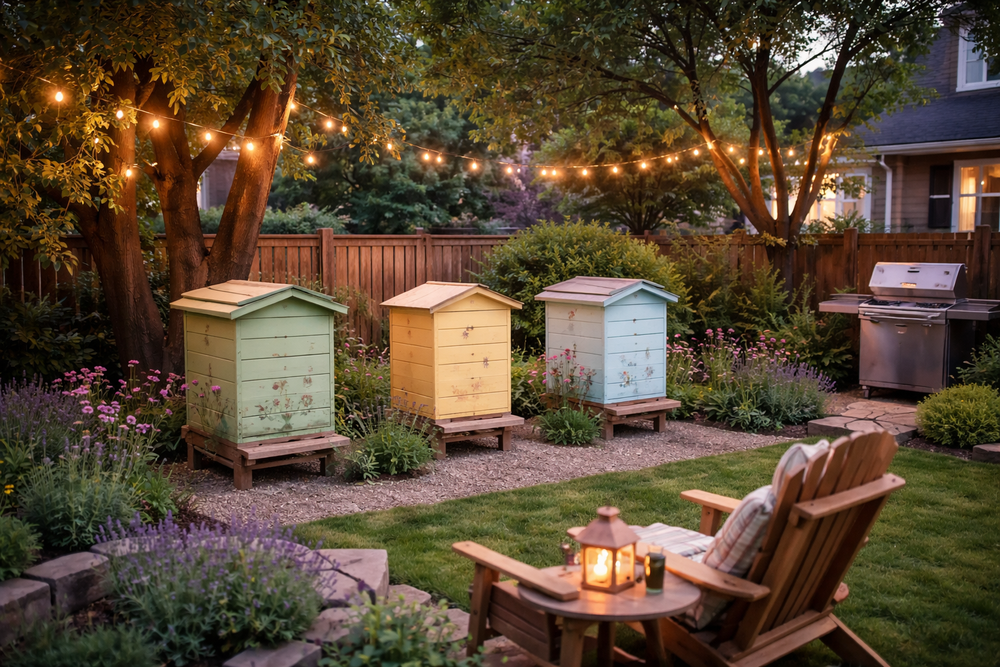 Simple Bee Hive Decor Ideas for a Beautiful Backyard Apiary