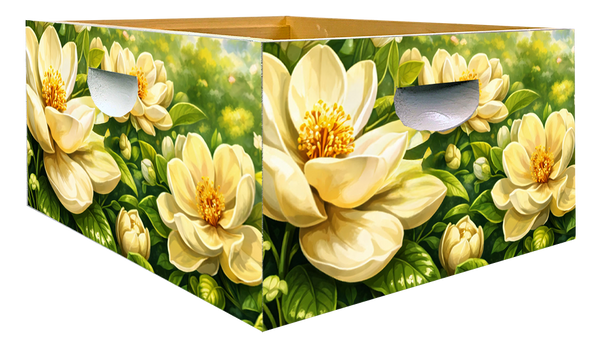 Magnolia Blossom Theme - Honey Bee Box Wrap - Bee Box Wraps