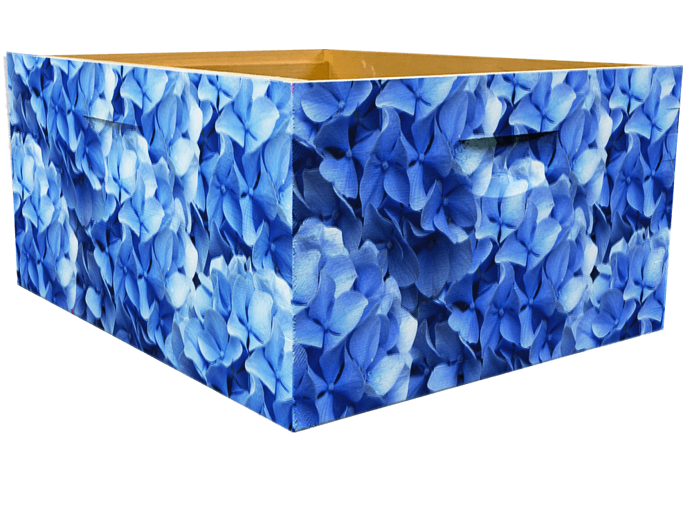 Blue Hydrangeas Theme - Bottom Deep Wrap